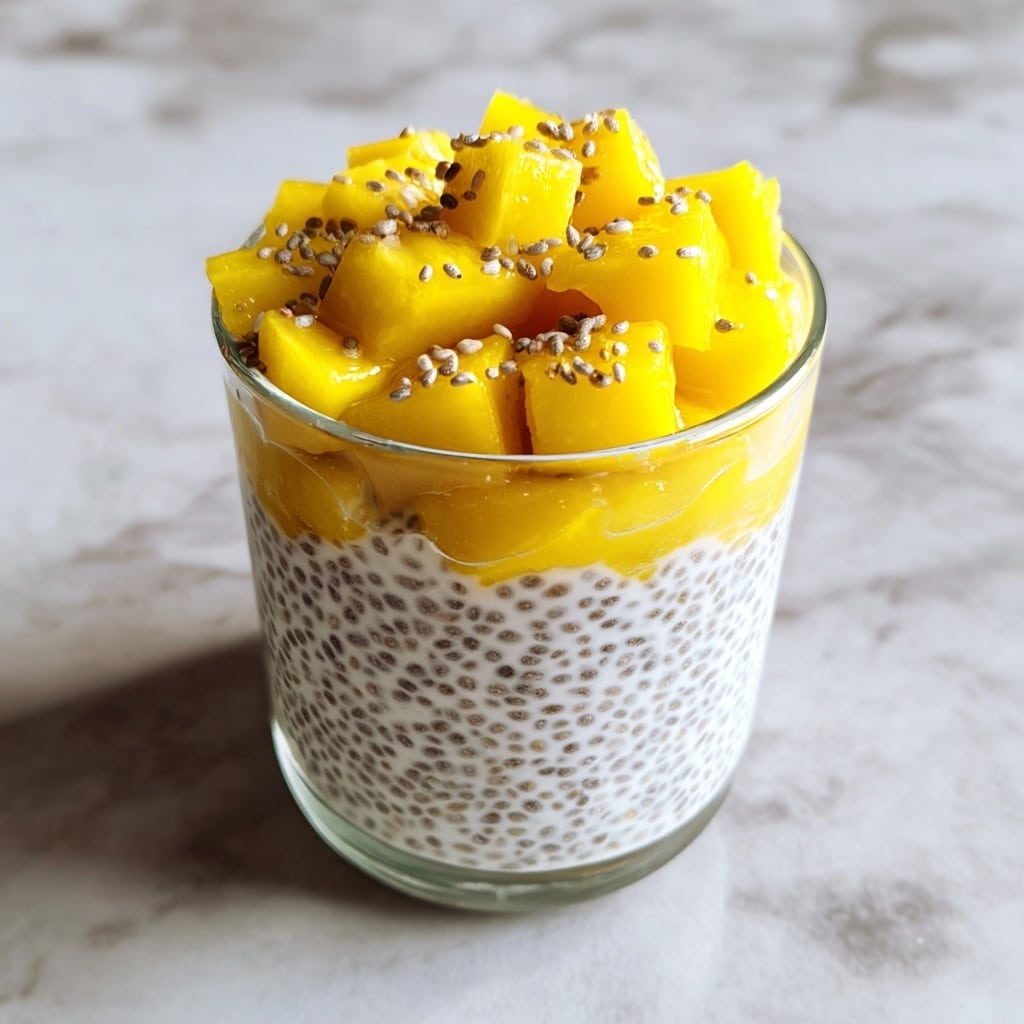 Tropical Chia Pudding Parfait Recipe - Recipe Image