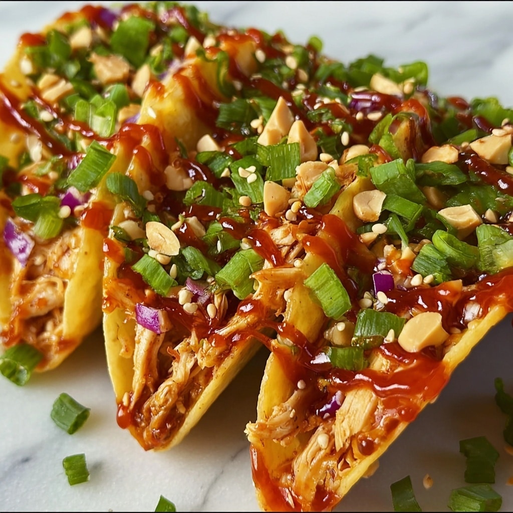 Crispy Chicken Wonton Tacos Recipe - Recipe Image