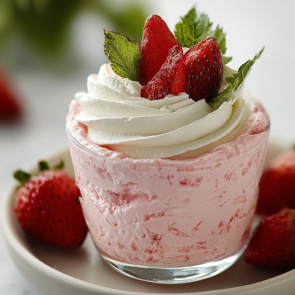 Strawberry Mousse Recipe - Recipe Image