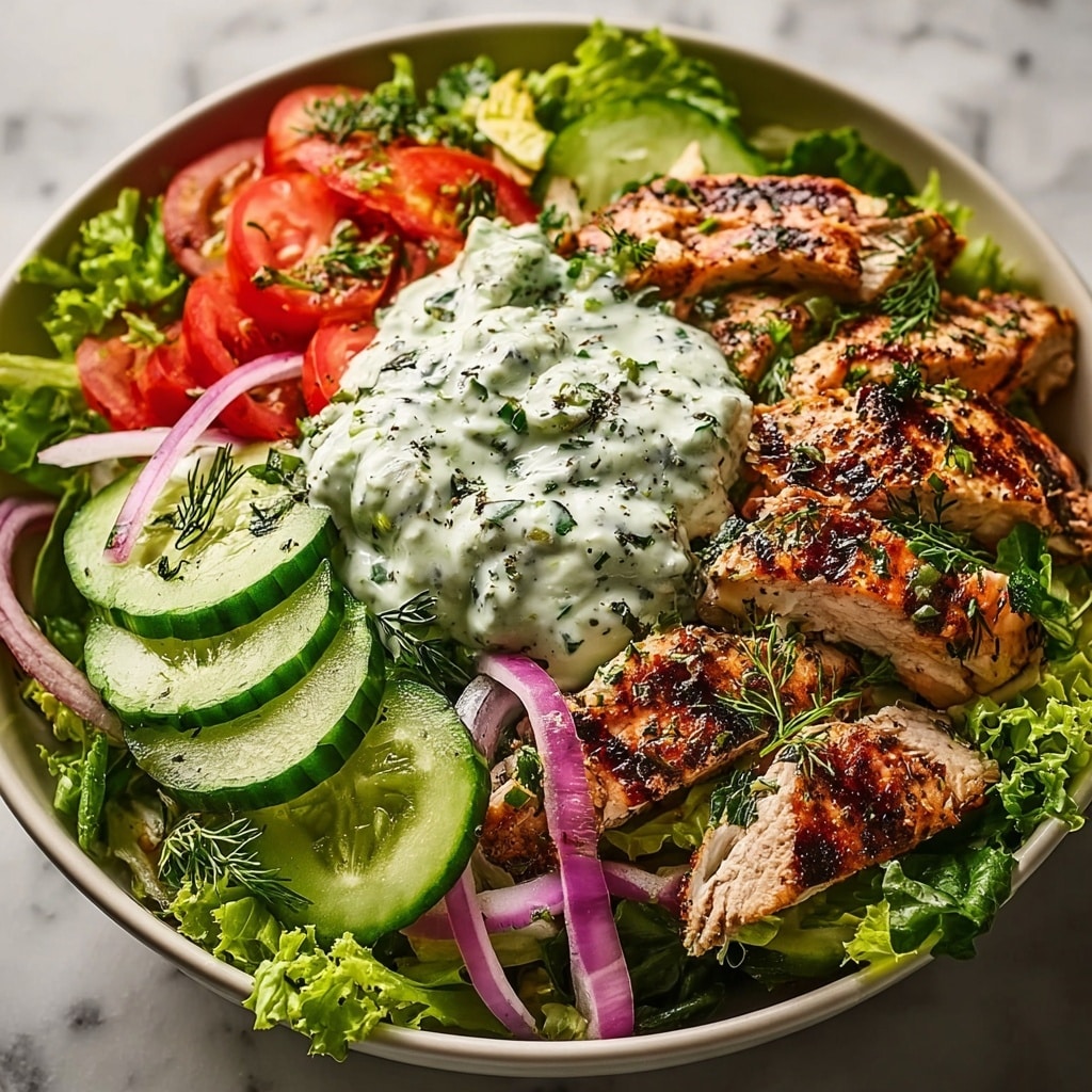 Tzatziki Chicken Salad Recipe - Recipe Image