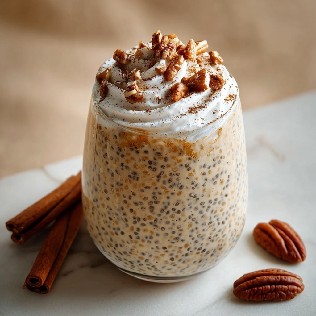 Pumpkin Pie Overnight Oats Recipe - Recipe Image