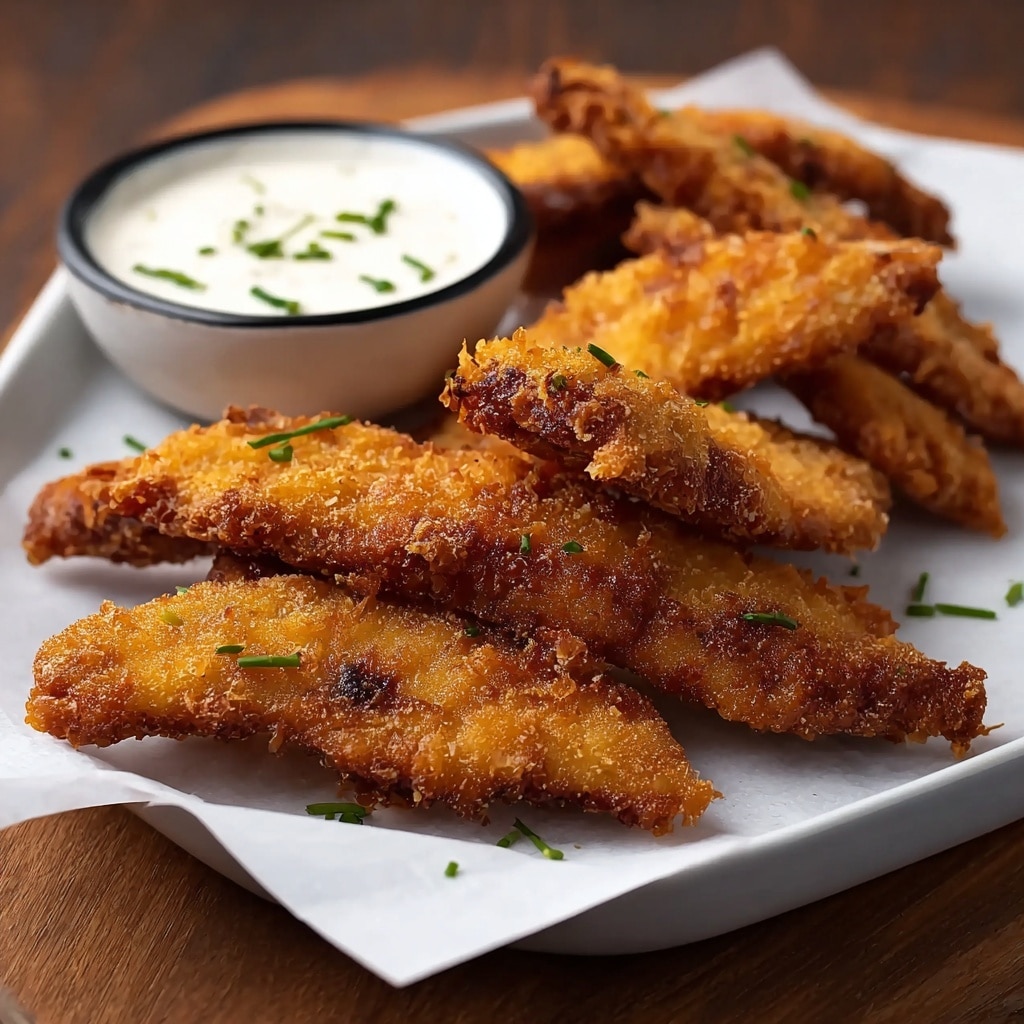 Crispy Chicken Strips Recipe - Recipe Image