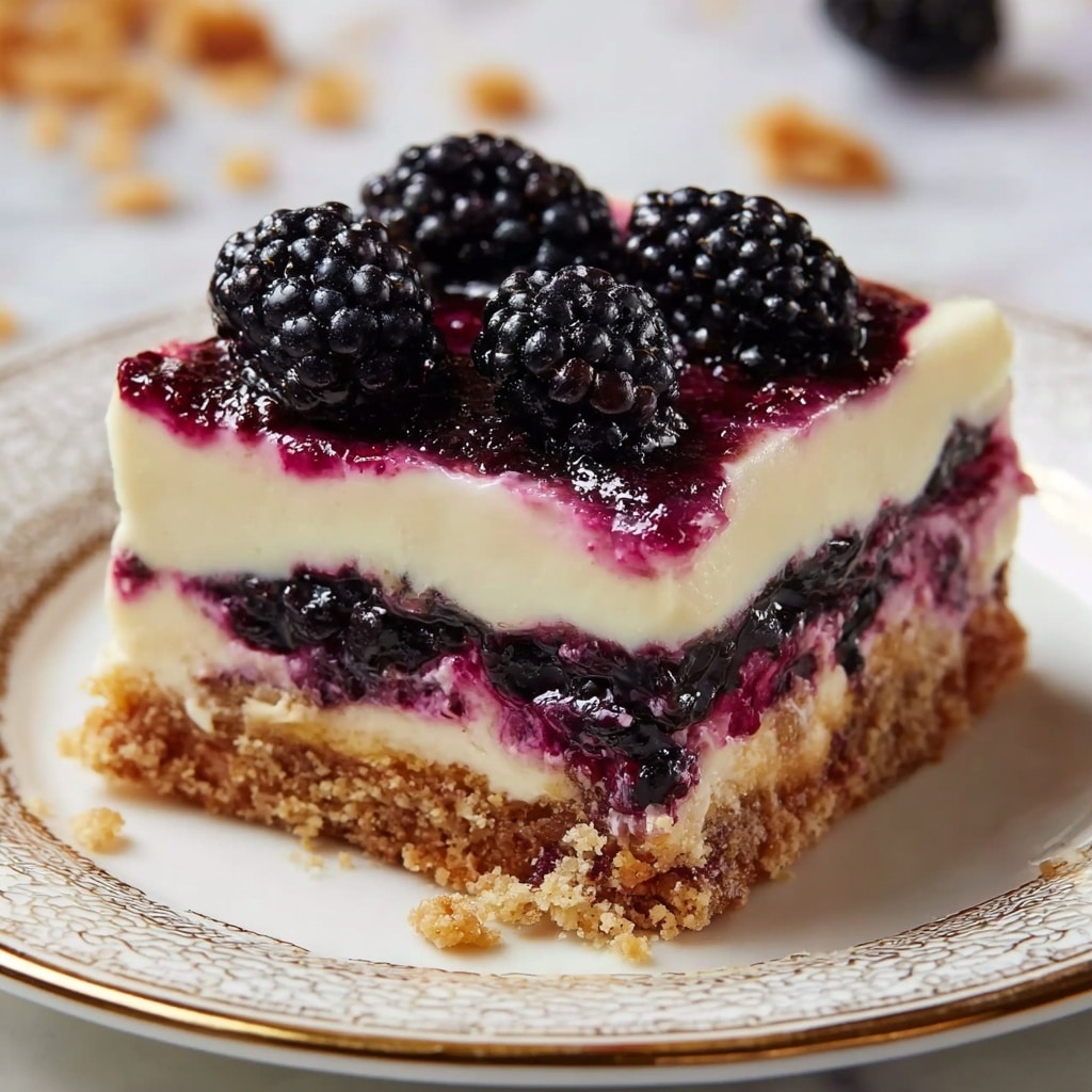 Lemon Blackberry Dessert Recipe - Recipe Image