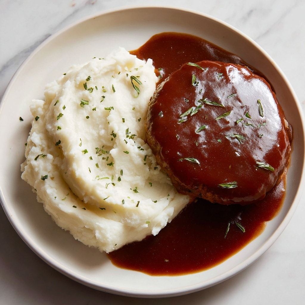 Easy Salisbury Steak Recipe - Recipe Image