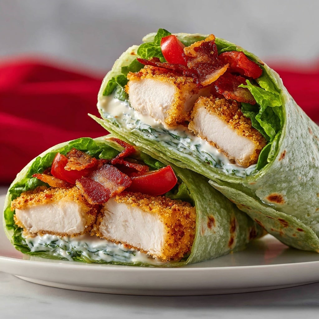 Chicken Caesar Salad Lettuce Wraps Recipe - Recipe Image