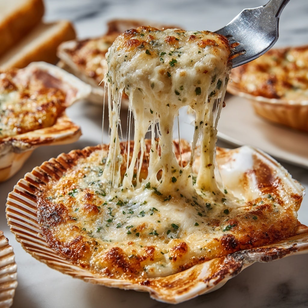 Grilled Parmesan Garlic Oysters Recipe - Recipe Image