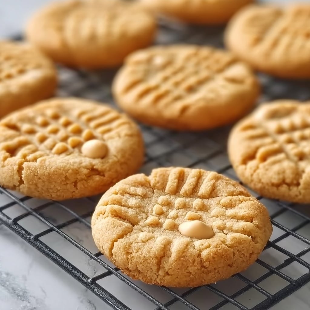 Soft Peanut Butter Cookies Recipe - Recipe Image