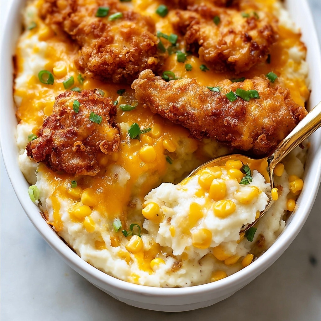 KFC Chicken Bowl Casserole Recipe - Recipe Image
