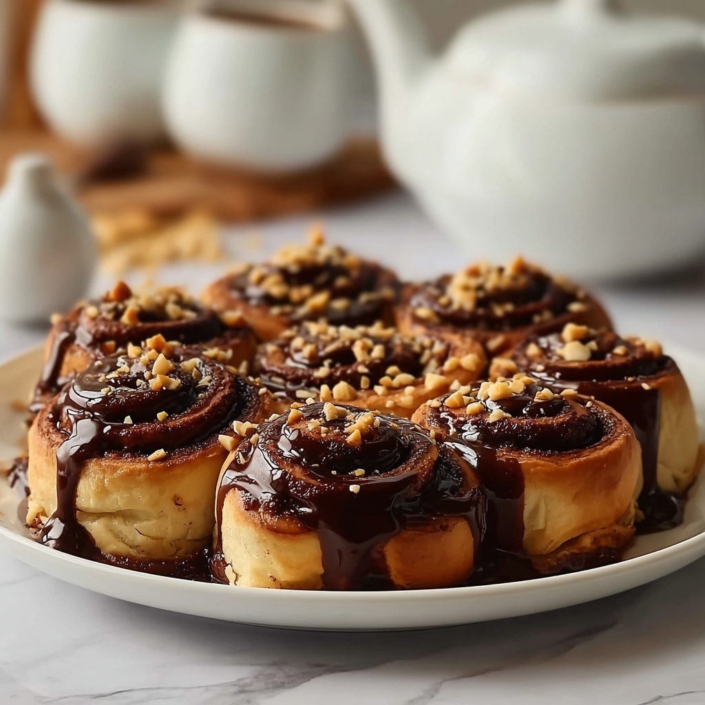Twist & Shout Chocolate Hazelnut Rolls Recipe - Recipe Image