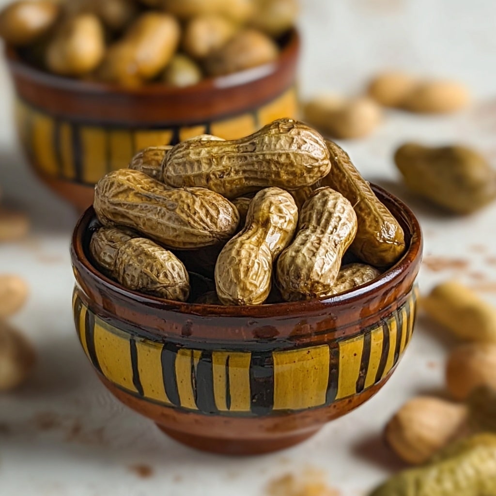 Dill Pickle Boiled Peanuts Recipe - Recipe Image