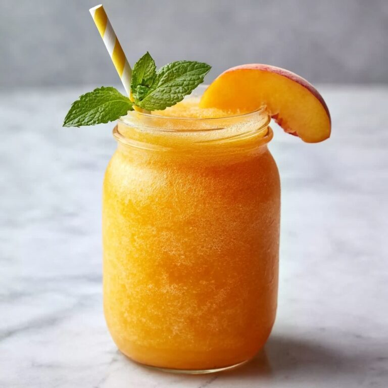 Peach Lemonade Slush Recipe