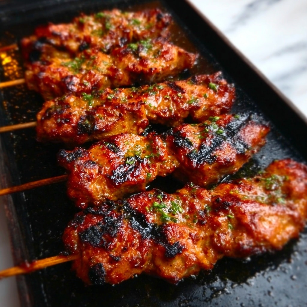 Bang Bang Chicken Skewers Recipe - Recipe Image