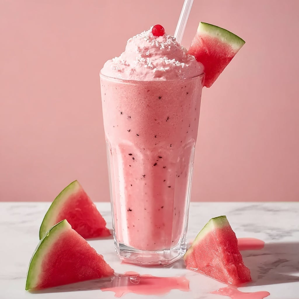 Watermelon Smoothie Recipe - Recipe Image