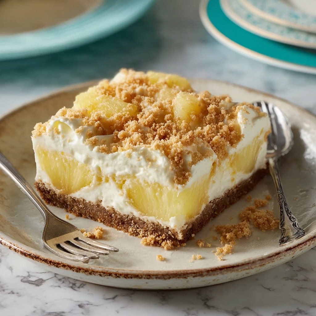 Easy Pineapple Dream Dessert Recipe - Recipe Image