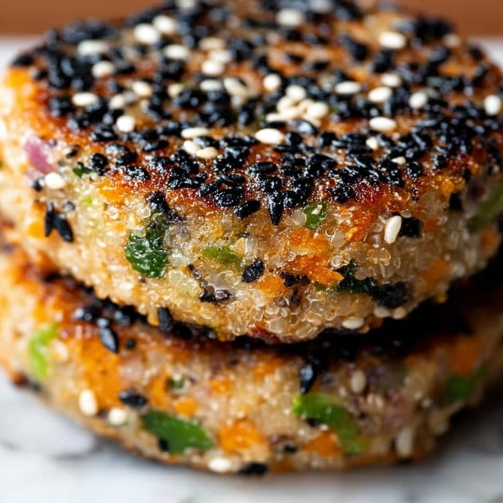 Sesame Crusted Salmon Patties Recipe - Recipe Image