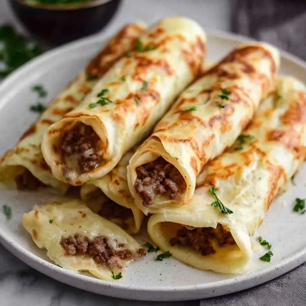 Delicious Keto Philly Cheesesteak Roll Ups Recipe - Recipe Image