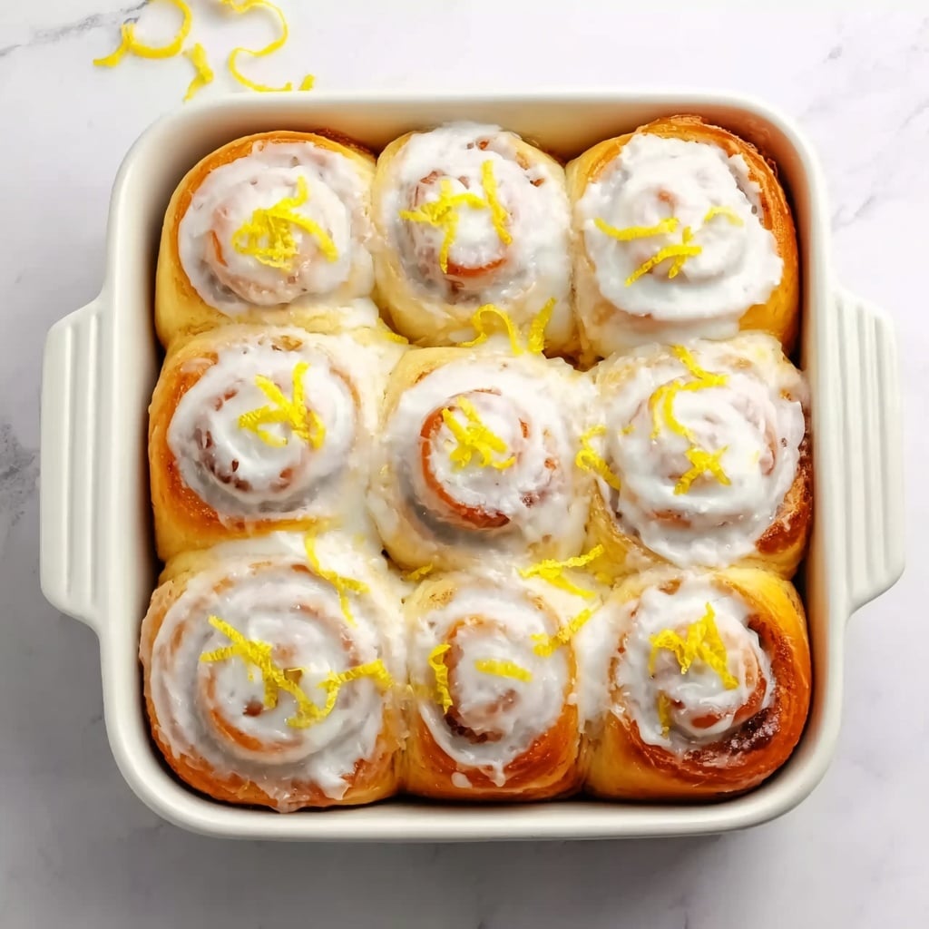 Lemon Sweet Rolls Recipe - Recipe Image