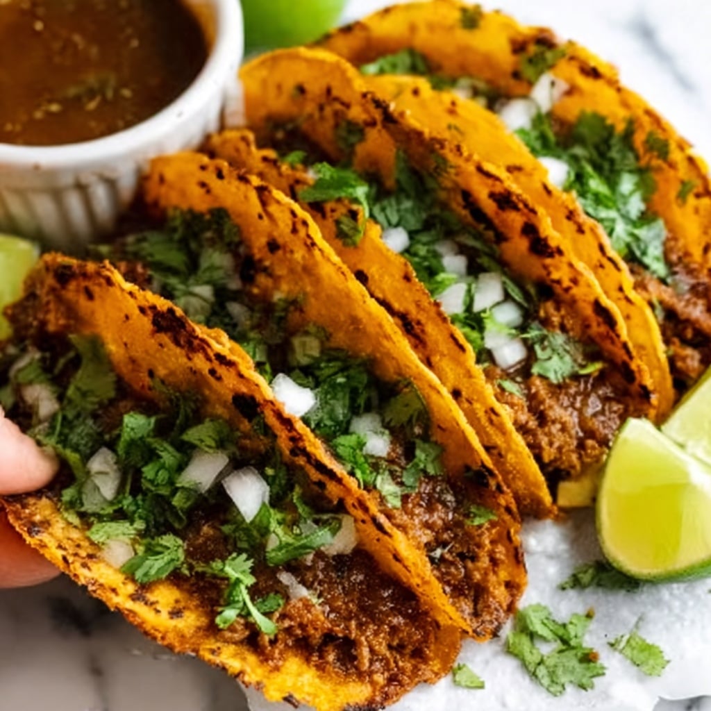 Birria Tacos with Homemade Consommé Recipe - Recipe Image