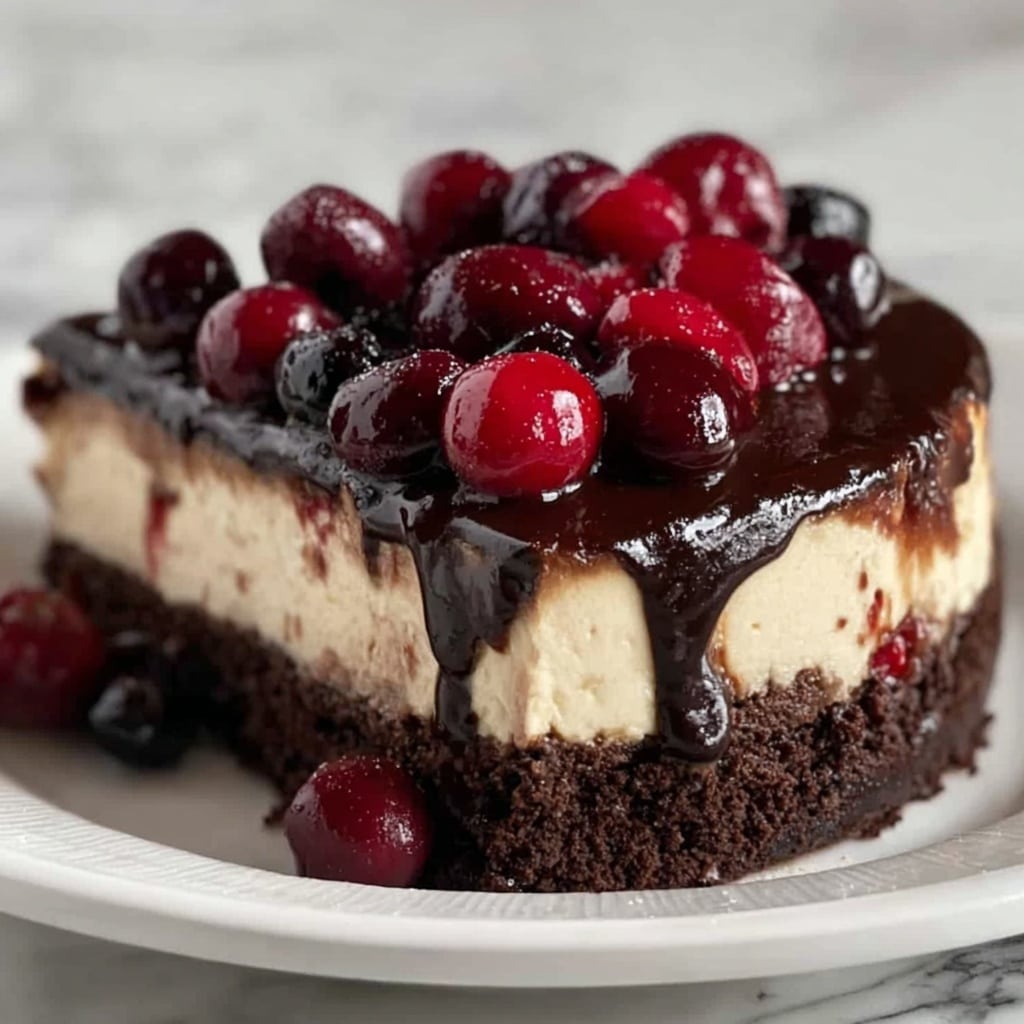 Decadent Black Forest Cheesecake Recipe