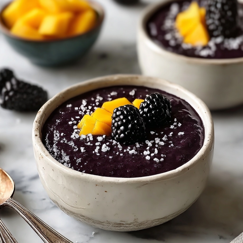 Thai Black Sticky Rice Pudding: A Luxurious and Flavorful Dessert Recipe - Recipe Image