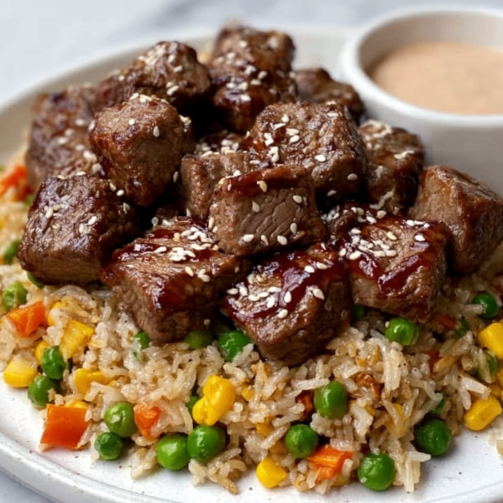 Easy Hibachi Steak with Fried Rice Recipe - Recipe Image
