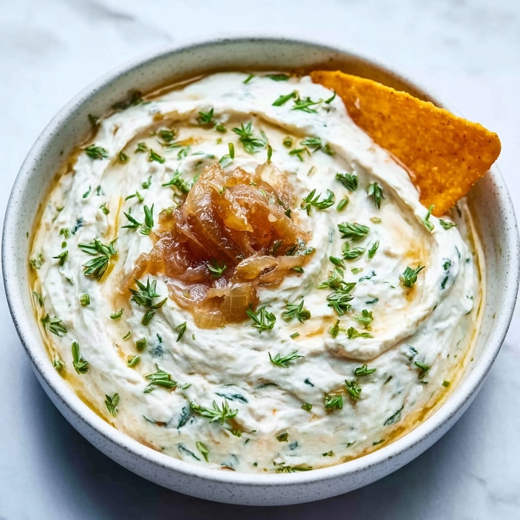 Caramelized Onion Dip Recipe - Recipe Image