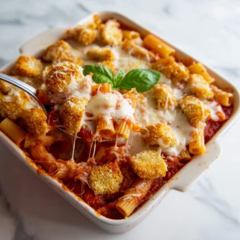 Chicken Nugget Parmesan Casserole Recipe