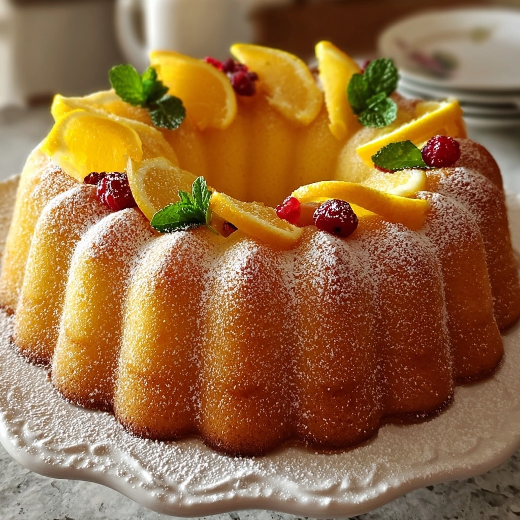 Extreme Lemon Bundt Cake Recipe - Recipe Image
