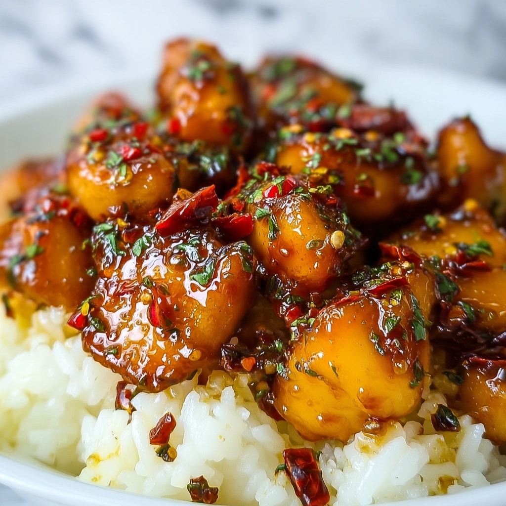 Honey Garlic Chicken Recipe - Recipe Image