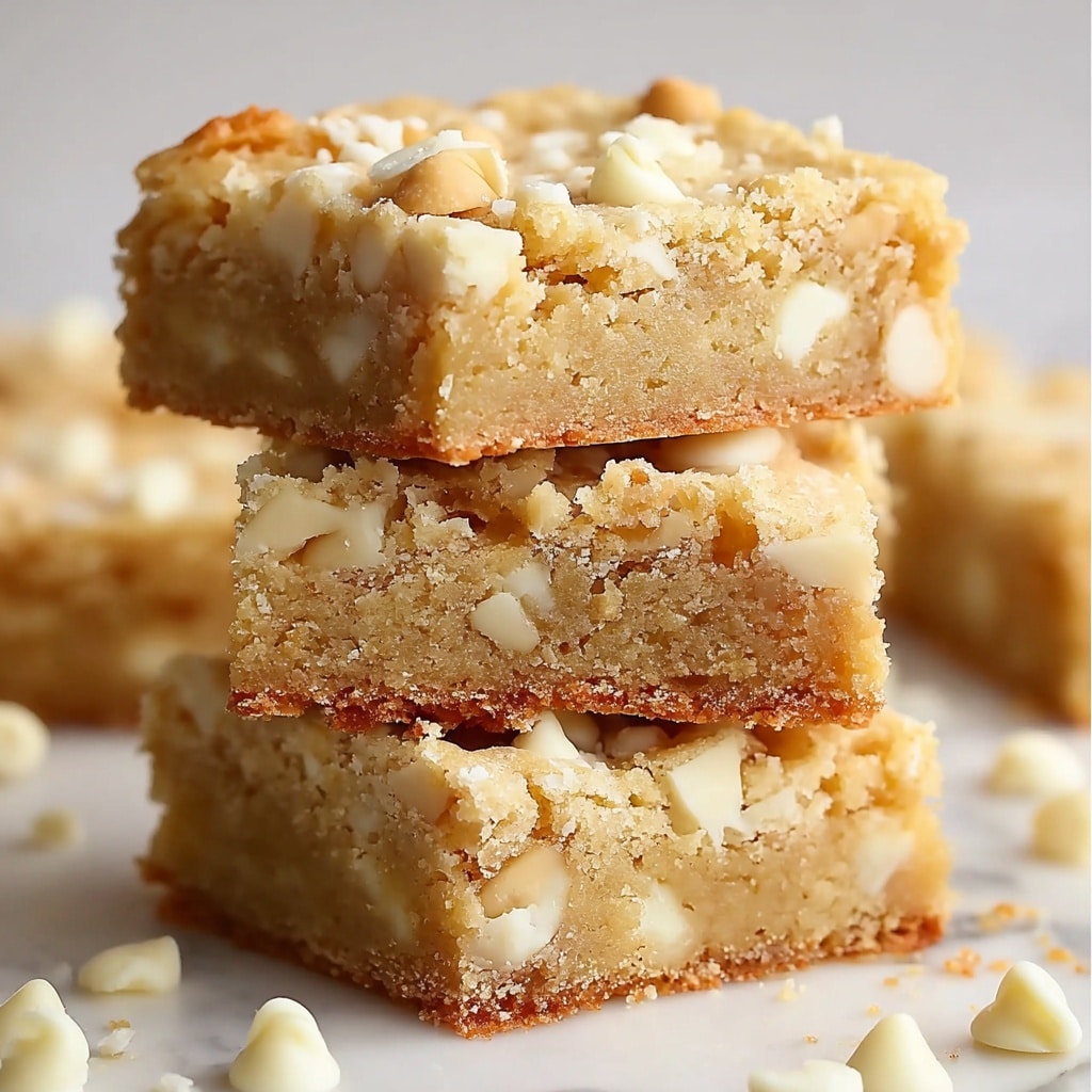 Easy Blondies Recipe - Recipe Image