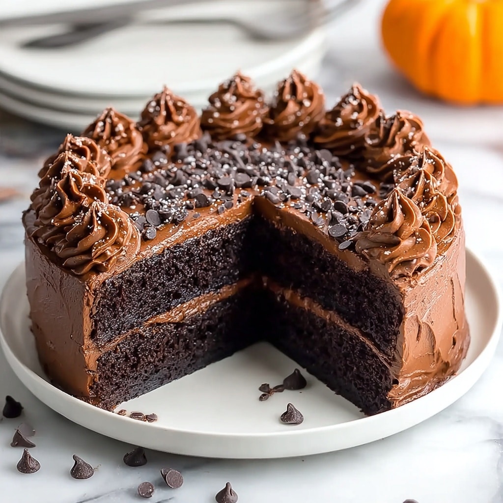 Chocolate Pumpkin Cake Recipe - Recipe Image