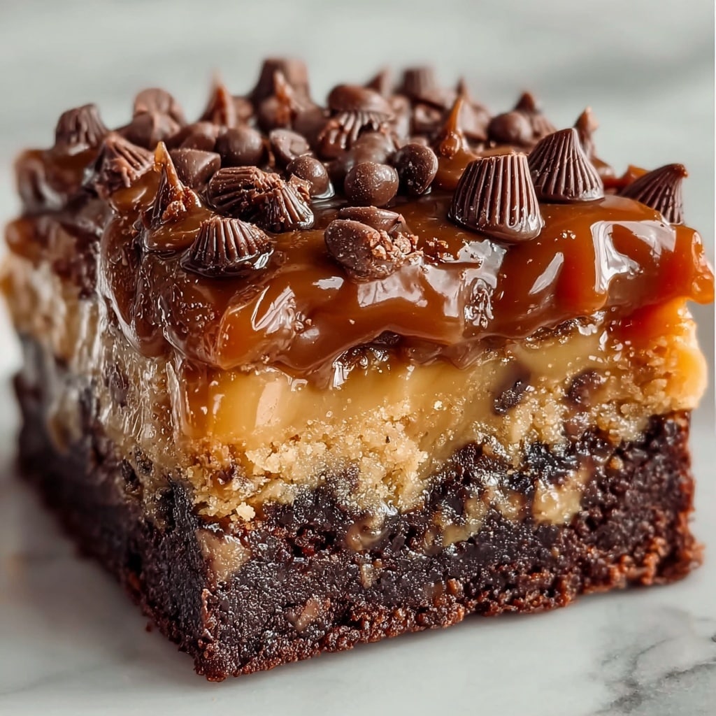 German Chocolate Poke Cake Recipe - Recipe Image