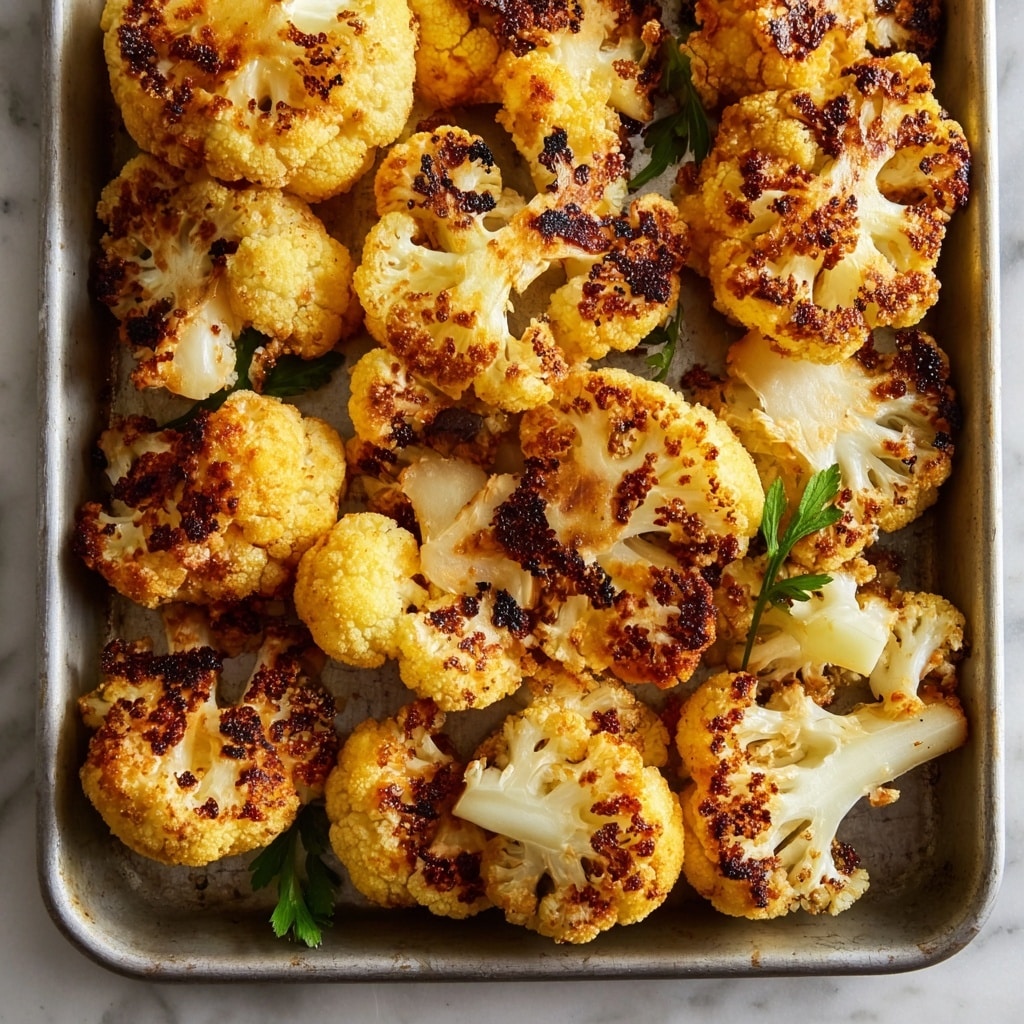 Hot Honey Roasted Cauliflower Recipe - Recipe Image
