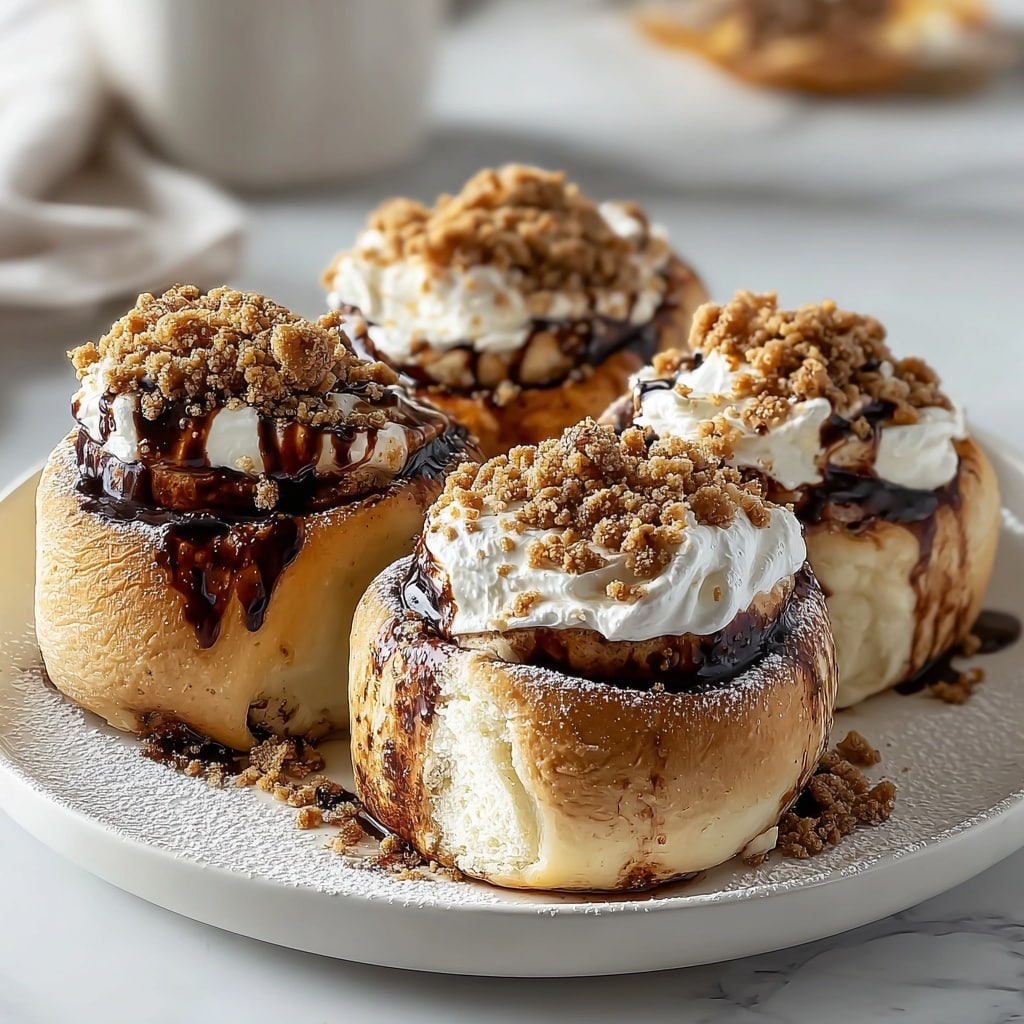 S'mores Rolls Recipe - Recipe Image