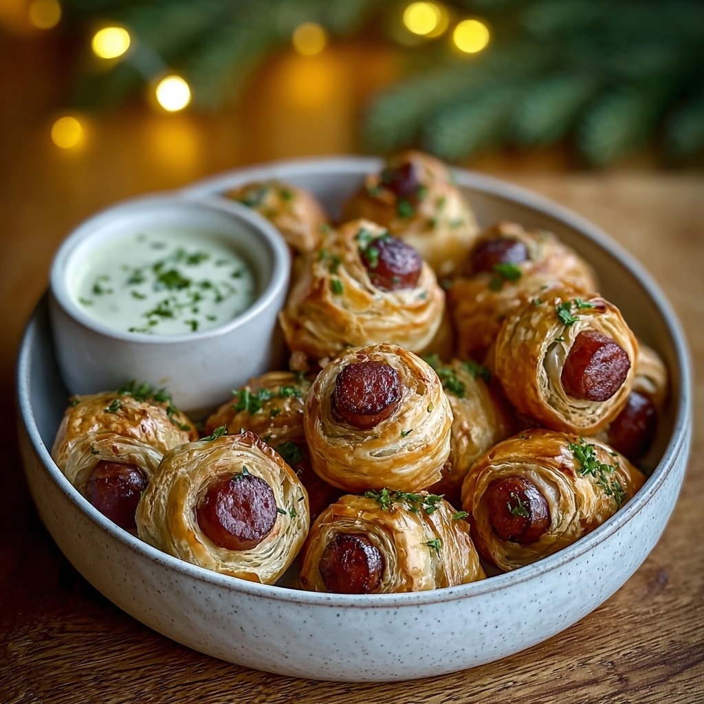 Everything Pigs in a Blanket with Dijon Dip That Wow Guests Recipe - Recipe Image