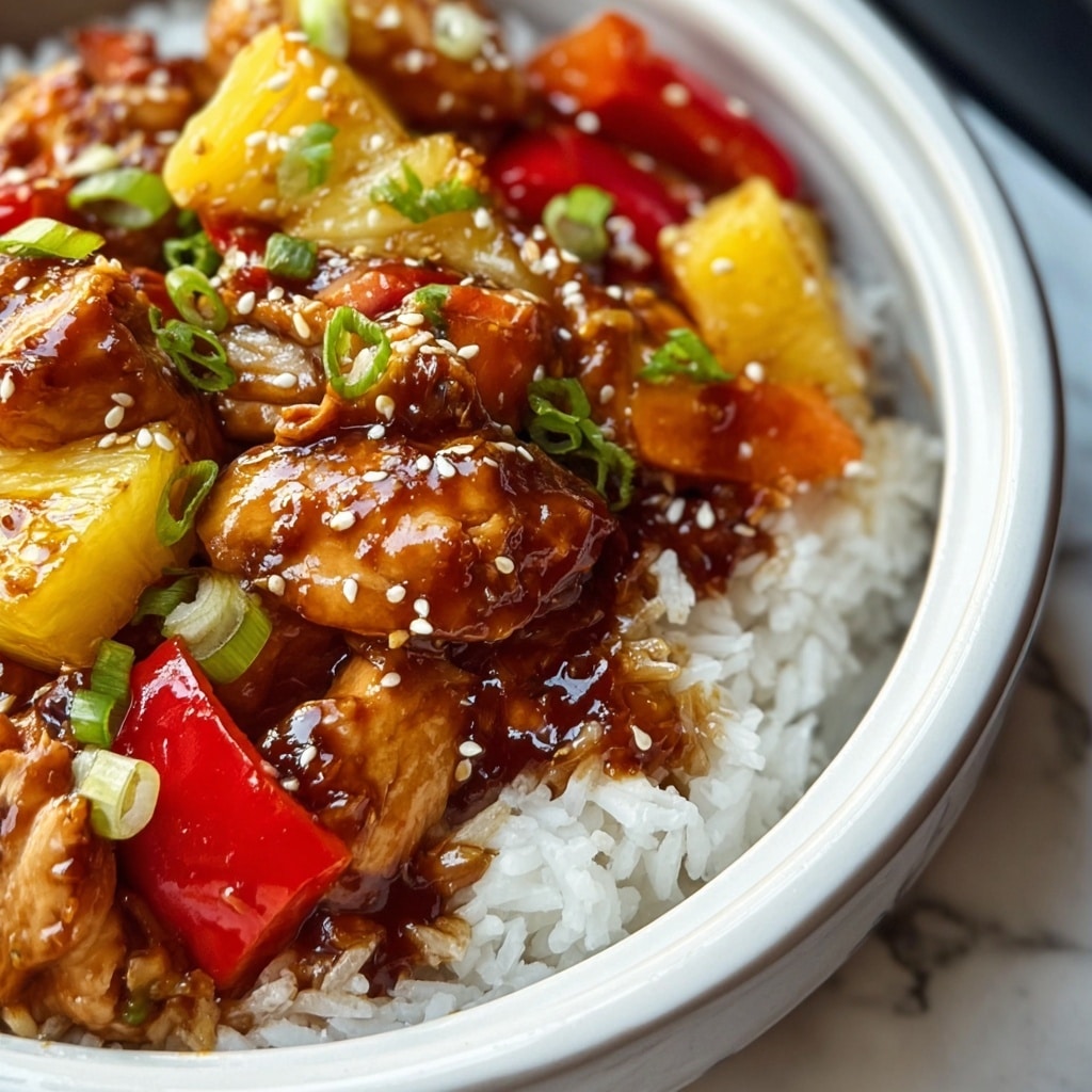Crockpot Pineapple Chicken Recipe - Recipe Image