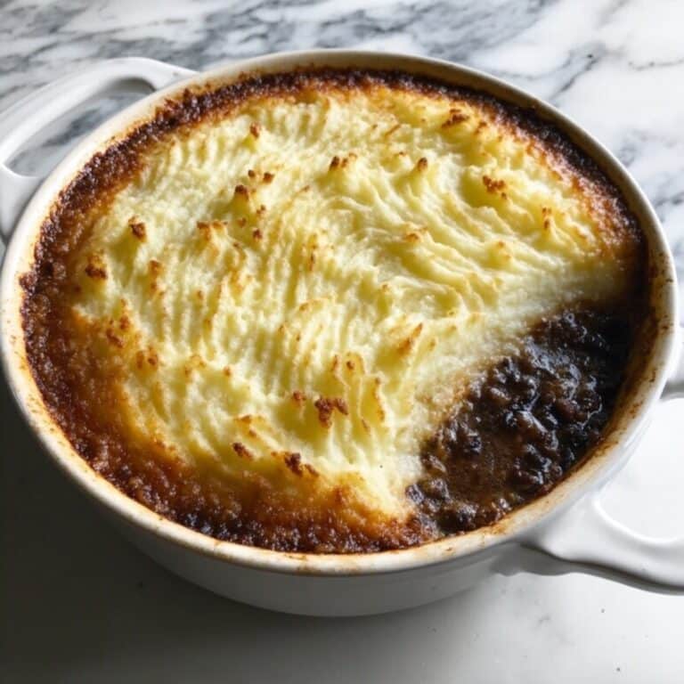 Classic Shepherd’s Pie with Savory Beef and Mashed Potatoes Recipe
