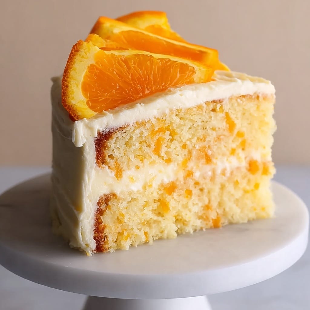 Mandarin Orange Cake Recipe - Recipe Image