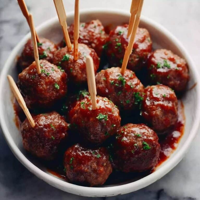 Cocktail Meatballs with Chili-Grape Jelly Sauce Recipe
