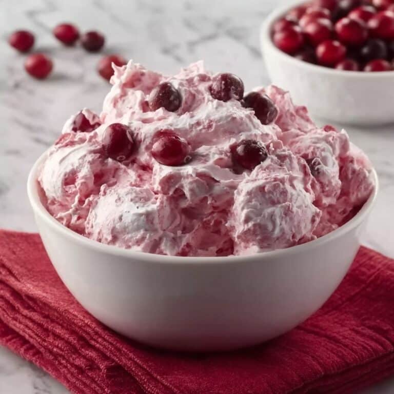 Holiday Cranberry Fluff Salad Recipe