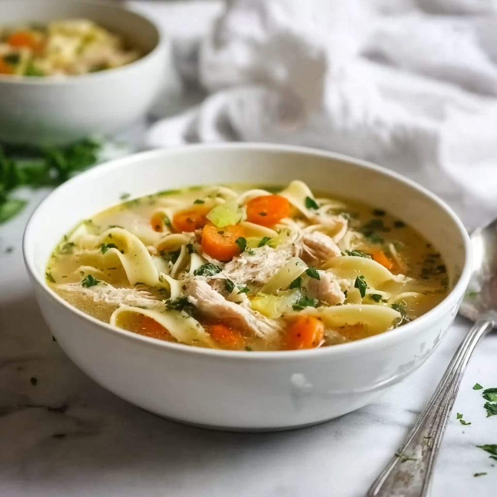 Easy Chicken Noodle Soup Recipe - Recipe Image