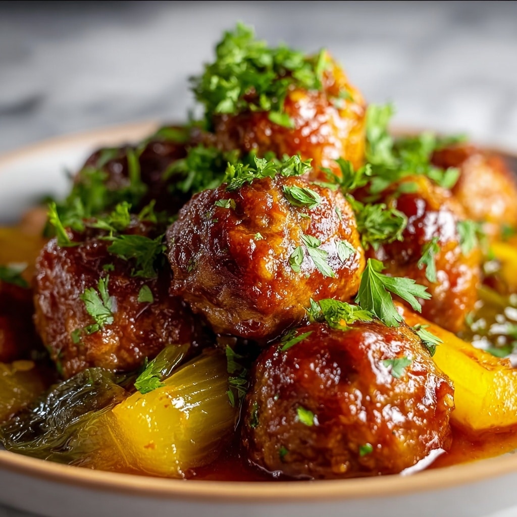 Sweet and Sour Meatballs Recipe - Recipe Image