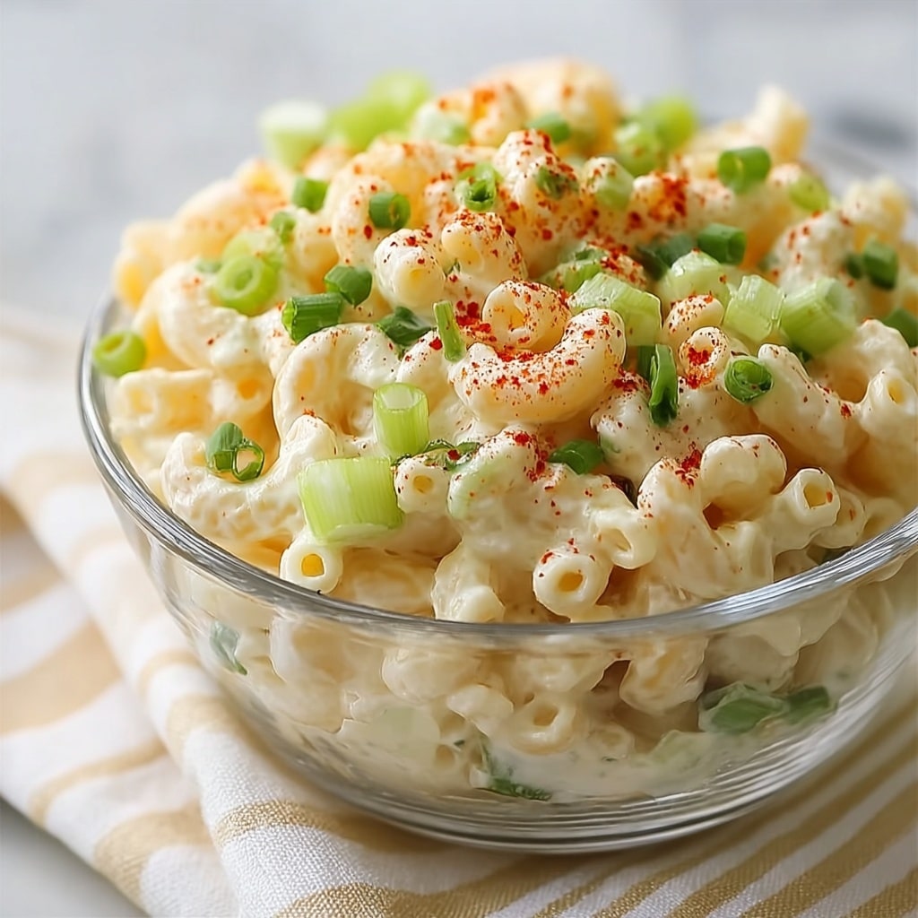 Creamy Macaroni Salad Recipe - Recipe Image