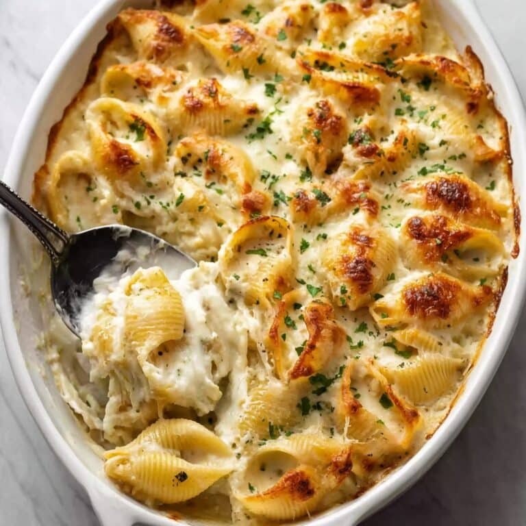Alfredo Tortellini Bake Recipe