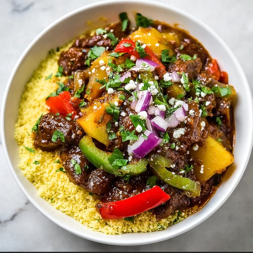 Slow Cooked Summer Beef Casserole Recipe - Recipe Image