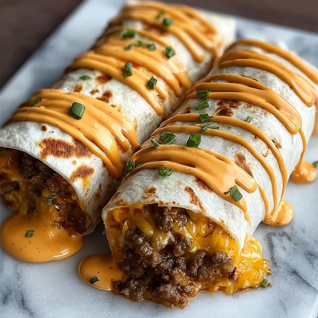 Best Beef and Cheese Burrito Recipe - Recipe Image