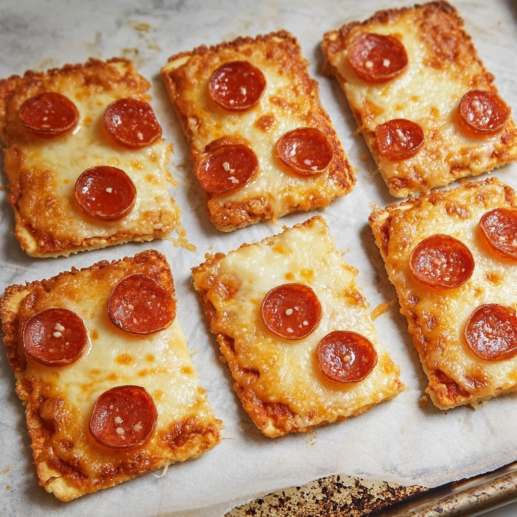 Large Keto Pizza Crackers Recipe - Recipe Image