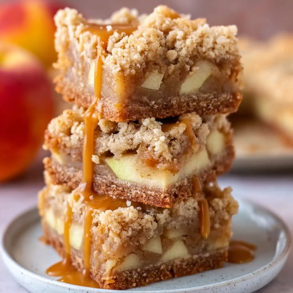 Caramel Apple Bars Recipe - Recipe Image