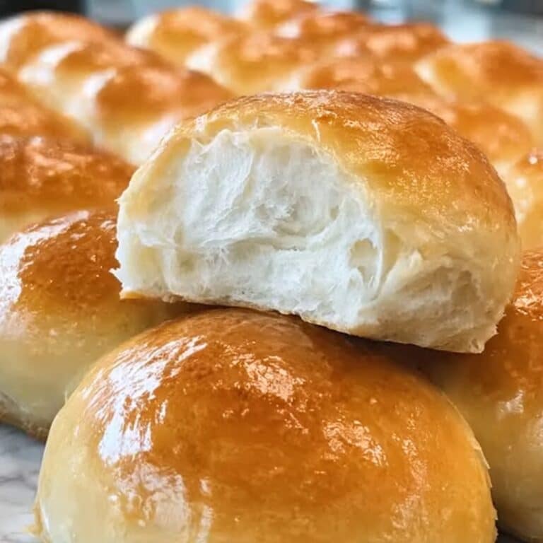 Soft and Buttery Homemade Rolls Recipe