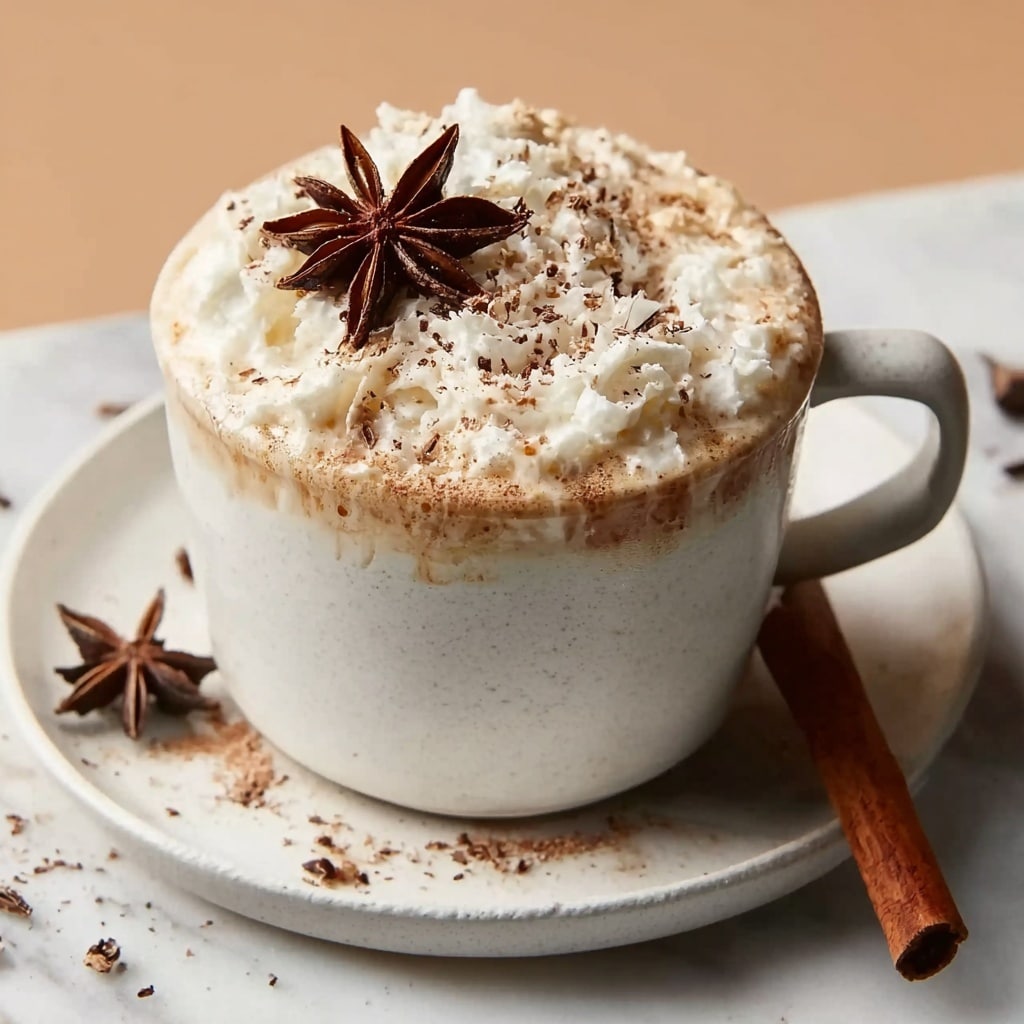 Chai White Hot Chocolate Recipe - Recipe Image